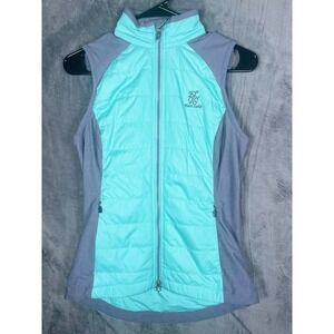 East Lake Golf Atlanta Women's Levelwear Vest Green Gray Size XS Brand New NWT